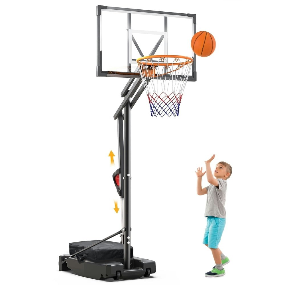 FirstAsk Adjustable Portable Basketball Hoop: $87.19 FirstAsk Adjustable Portable Basketball Hoop: $87.19