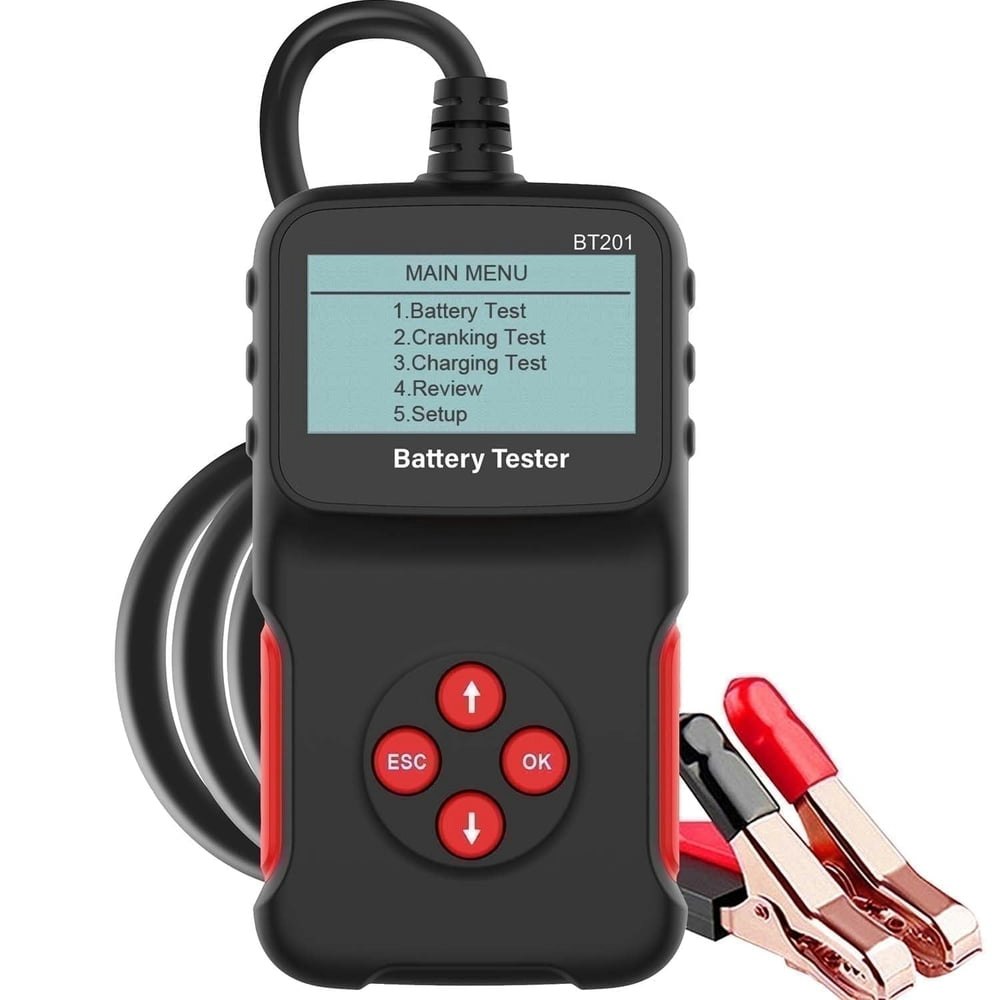 Askmuse BT201 12V Digital Car Battery and Alternator Analyzer: $20.69 Askmuse BT201 12V Digital Car Battery and Alternator Analyzer: $20.69