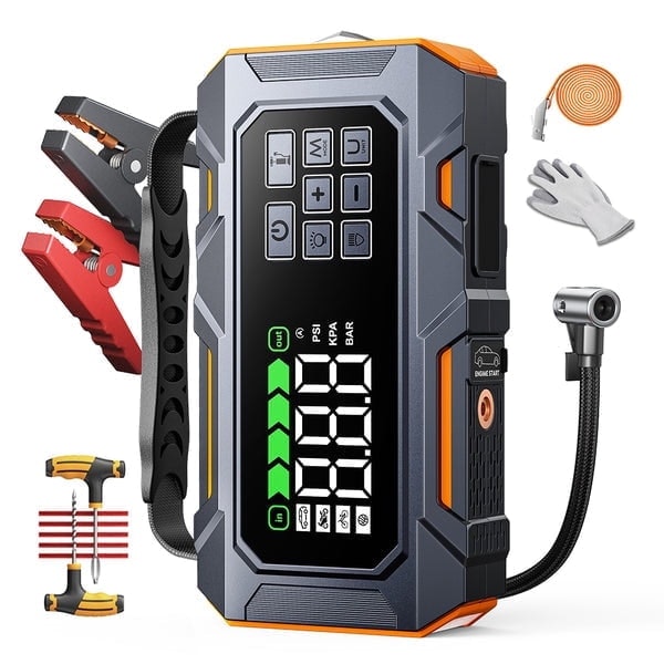 Buture 8,000A 160-PSI Jump Starter and Air Compressor: $78.99 Buture 8,000A 160-PSI Jump Starter and Air Compressor: $78.99