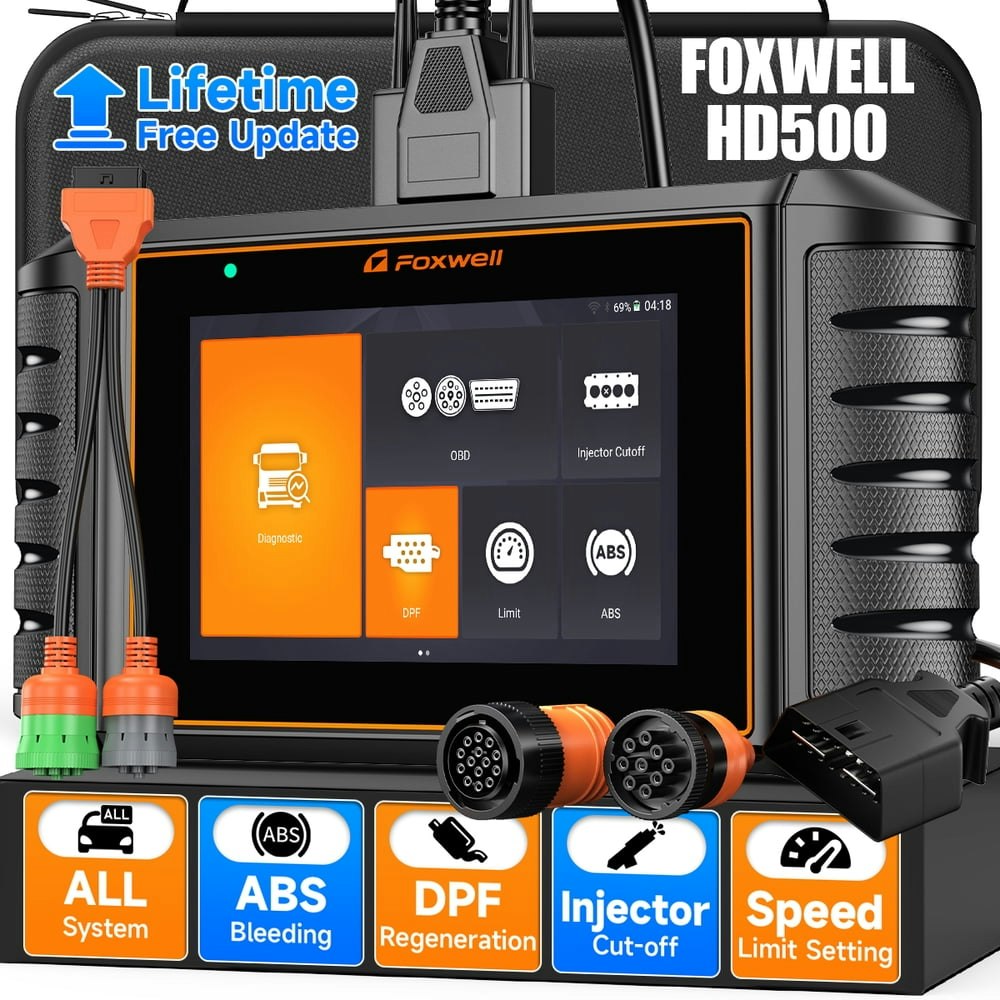 Foxwell Heavy Duty Truck Diesel Diagnostic Scanner: $444.99 Foxwell Heavy Duty Truck Diesel Diagnostic Scanner: $444.99