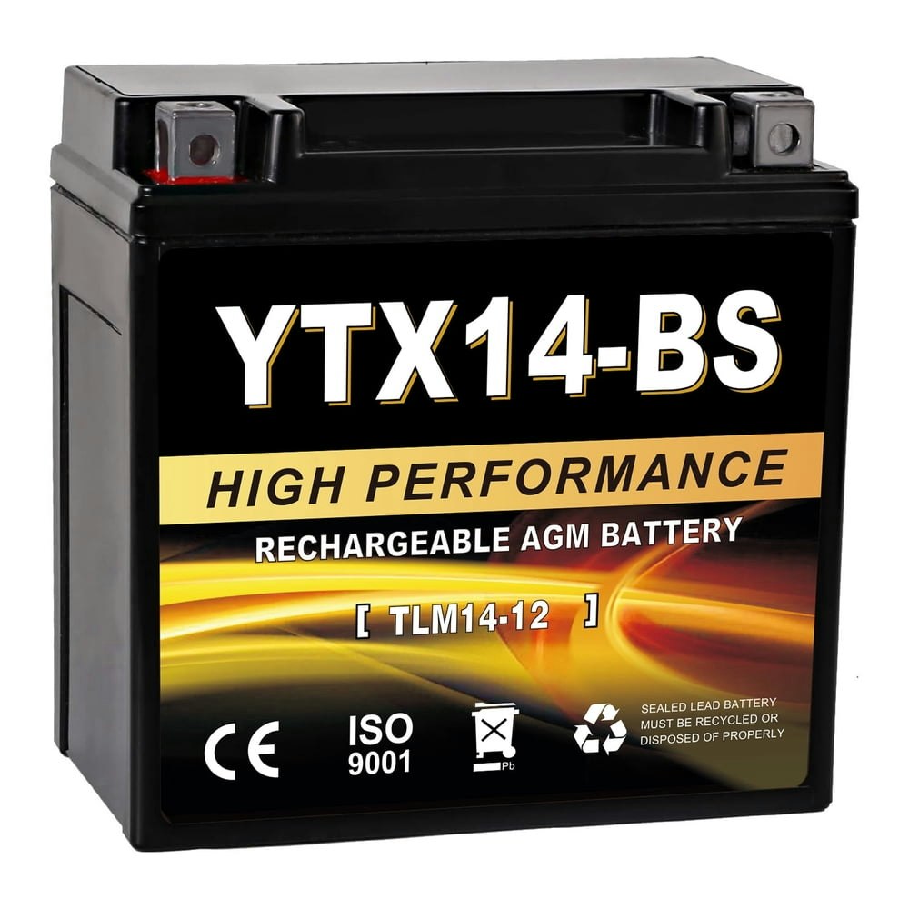 Anlibatt YTX14-BS 12V 12Ah 200CCA Powersport Battery: $32.98 Anlibatt YTX14-BS 12V 12Ah 200CCA Powersport Battery: $32.98