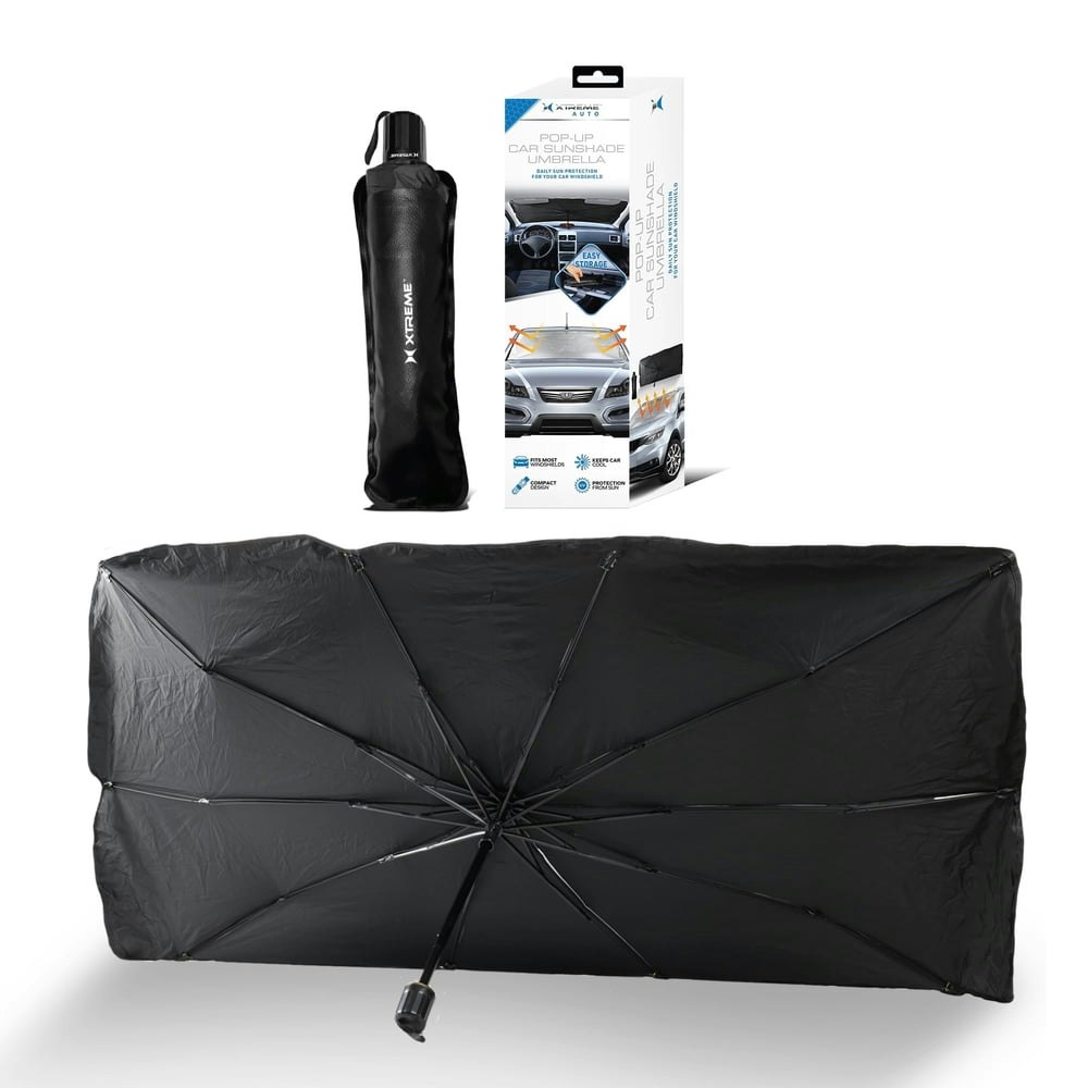Xtreme Auto Pop-up Car Sunshade Umbrella: $12.99