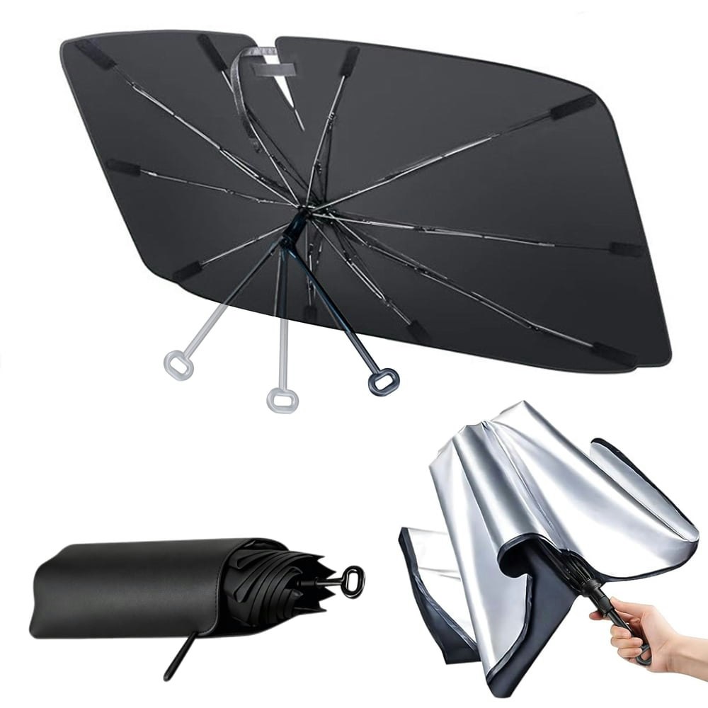 EVLIVE Car Windshield Sunshade: $14.99 EVLIVE Car Windshield Sunshade: $14.99