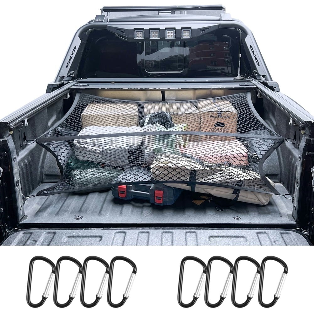 Diamooky 7x7-Foot Truck Bed Cargo Net: $24.99