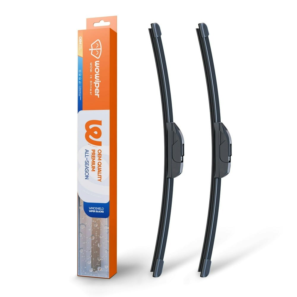 Wowiper 26-inch and 16-inch Windshield Wiper Blade Set: $13.49