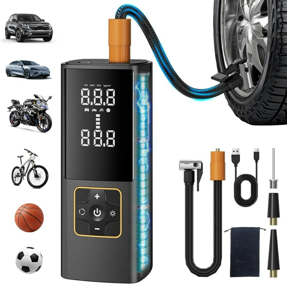 GPED Tire Inflator Portable Air Compressor: $19.99 GPED Tire Inflator Portable Air Compressor: $19.99