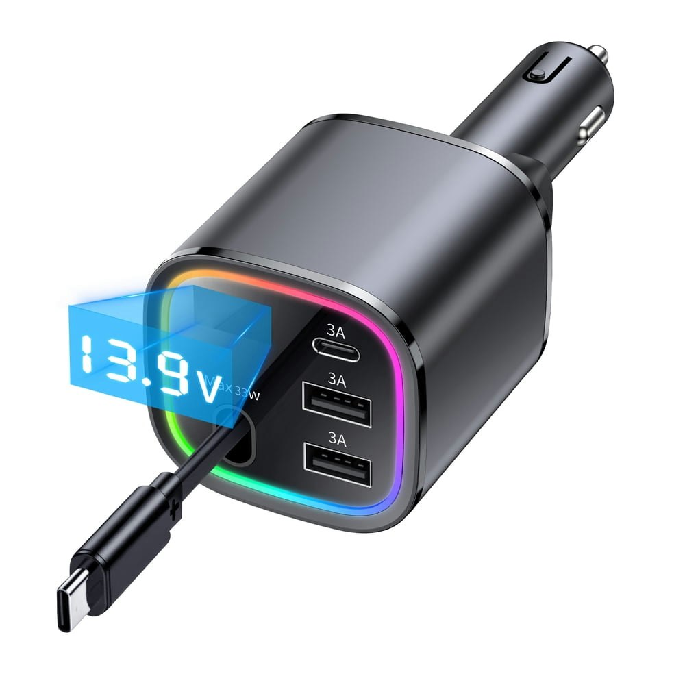 99W Fast Car Charger Adapter: $17.79