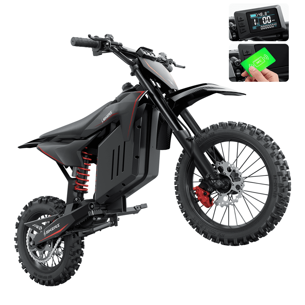 Skeri Electric Dirt Bike 2000W 48V 21Ah 37MPH Fat Tire: $890.94 Skeri Electric Dirt Bike 2000W 48V 21Ah 37MPH Fat Tire: $890.94