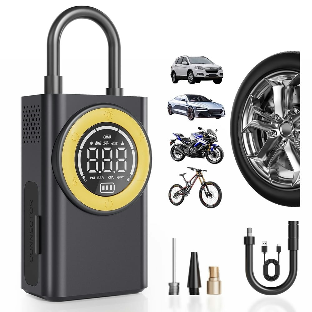 Phancir 150-PSI Cordless Tire Inflator: $9.89