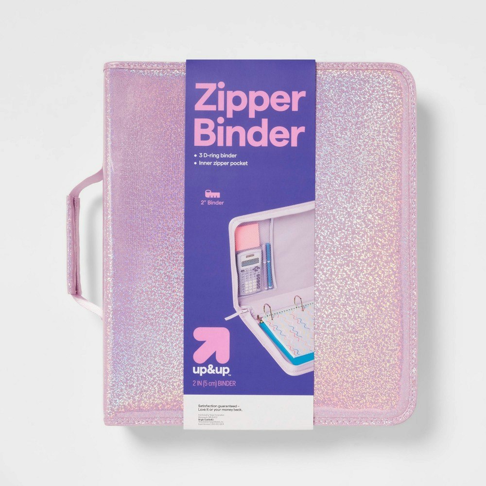 2" Fashion Zip Binder: $13.99 2" Fashion Zip Binder: $13.99