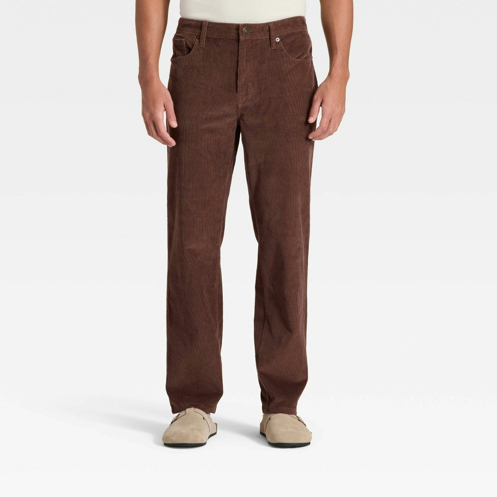 Goodfellow & Co Men's Straight Fit Corduroy 5-Pocket Pants 40x32: $20 Goodfellow & Co Men's Straight Fit Corduroy 5-Pocket Pants 40x32: $20