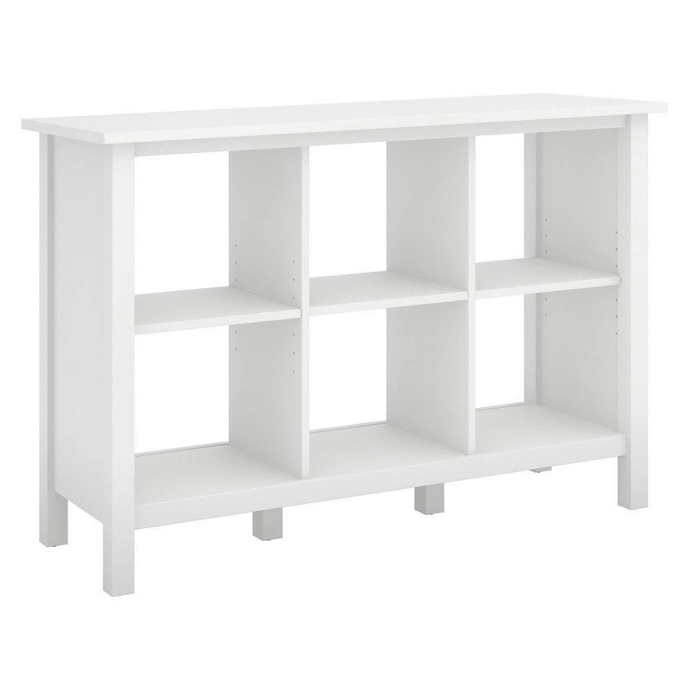 Bush Furniture 30" 6 Cube Broadview Storage Bookshelf: $132.99