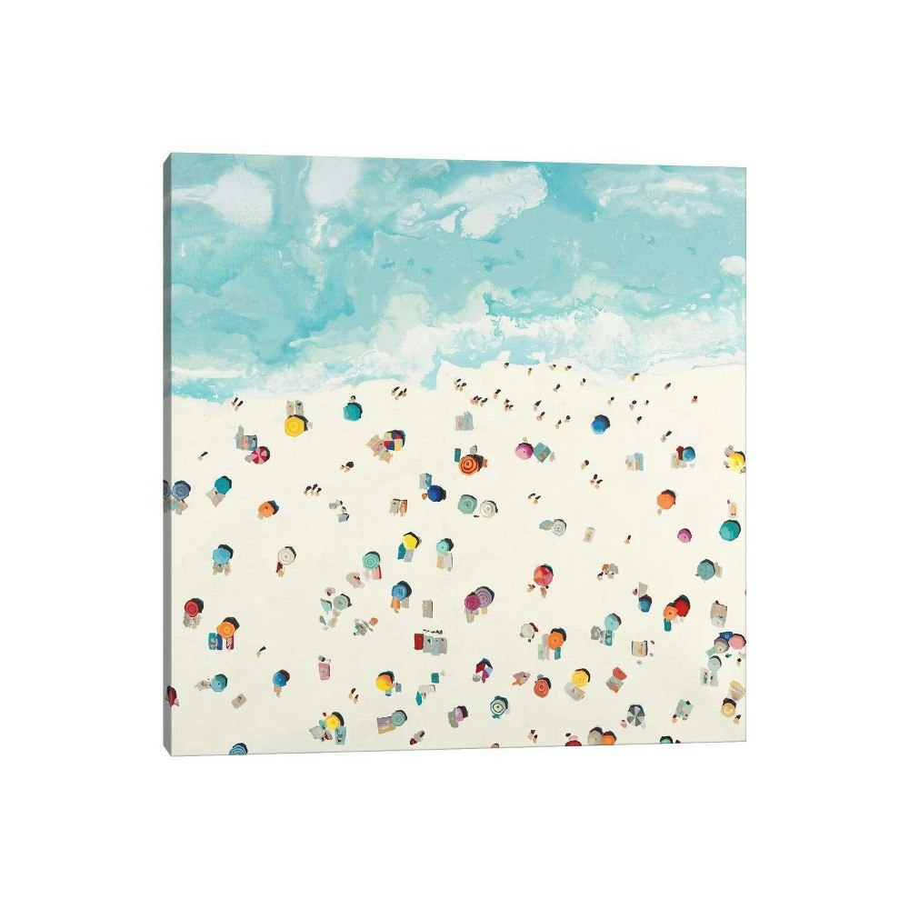 Randy Hibberd 12" x 12" Beach Days Unframed Canvas Wall Art: $37.99 Randy Hibberd 12" x 12" Beach Days Unframed Canvas Wall Art: $37.99