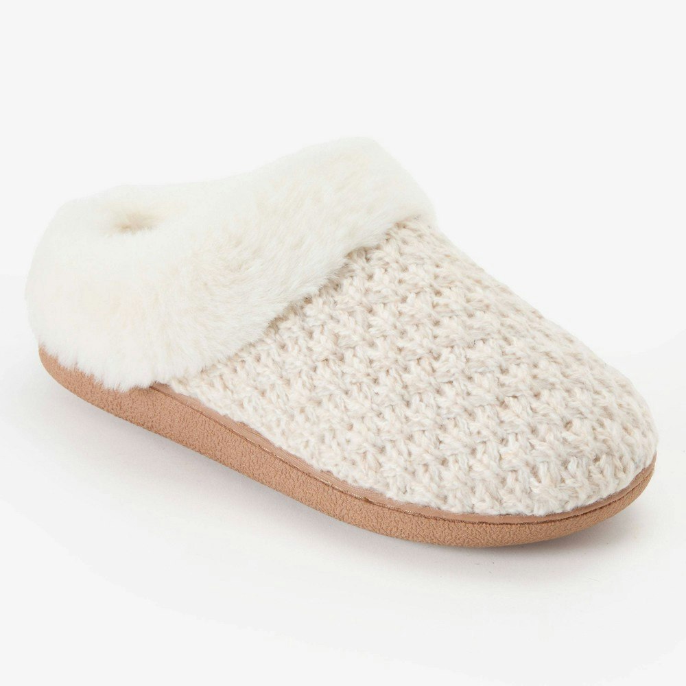 Dluxe by Dearfoams Women’s Carol Scuff Slippers: $25 Dluxe by Dearfoams Women’s Carol Scuff Slippers: $25