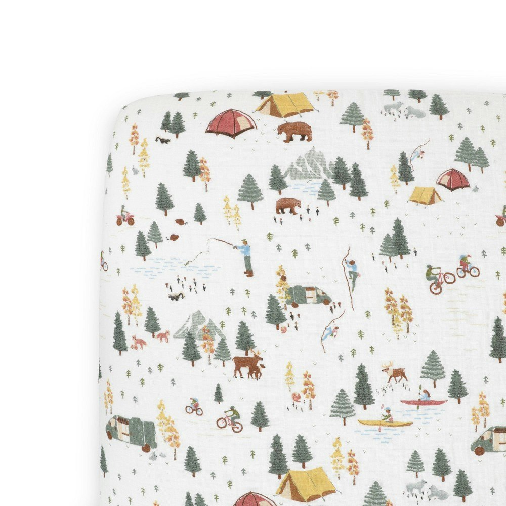 Little Unicorn Organic Cotton Muslin Fitted Crib Sheet: $31.99 Little Unicorn Organic Cotton Muslin Fitted Crib Sheet: $31.99