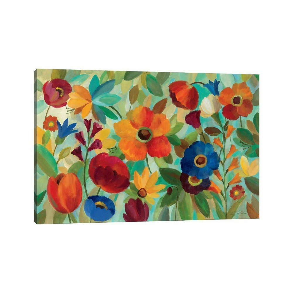 18" x 26" x 1.5" Summer Floral V by Silvia Vassileva Canvas Art: $58.99 18" x 26" x 1.5" Summer Floral V by Silvia Vassileva Canvas Art: $58.99
