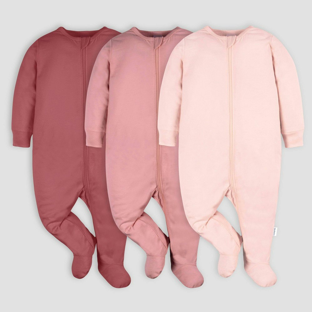 Gerber Baby 3-Pack Sleep N' Play Pajamas: $17