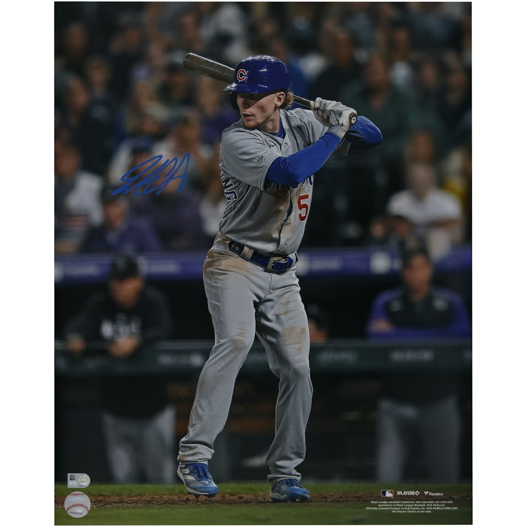 Pete Crow-Armstrong Chicago Cubs Autographed 16" x 20" Photograph: $179.99 Pete Crow-Armstrong Chicago Cubs Autographed 16" x 20" Photograph: $179.99