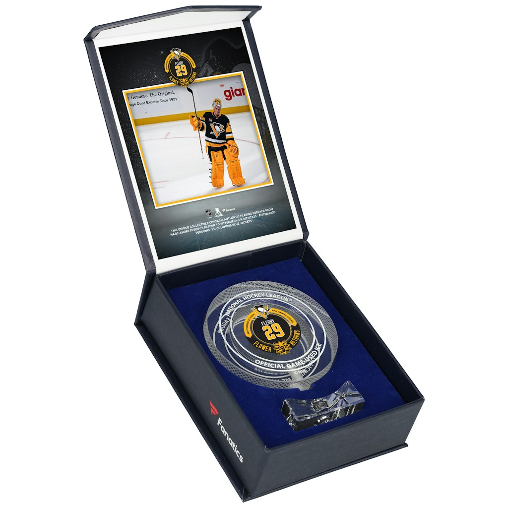 Marc-Andre Fleury Pittsburgh Penguins Crystal Puck: $49.99 Marc-Andre Fleury Pittsburgh Penguins Crystal Puck: $49.99