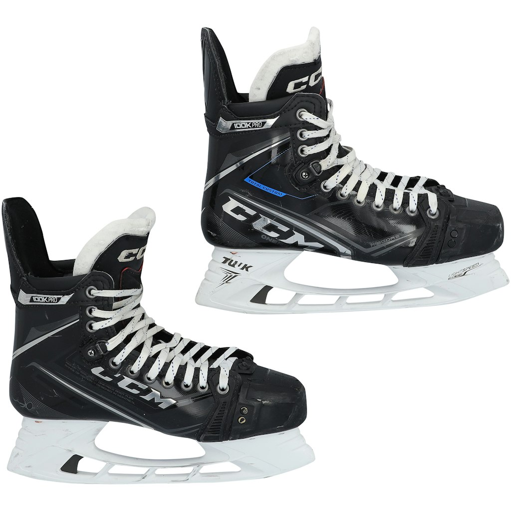 Nate Schmidt Utah Mammoth Game-Used CCM Skates: $999.99 Nate Schmidt Utah Mammoth Game-Used CCM Skates: $999.99