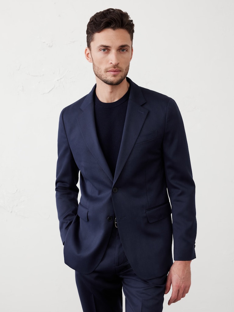 Satin Suit Jacket: $160 Satin Suit Jacket: $160