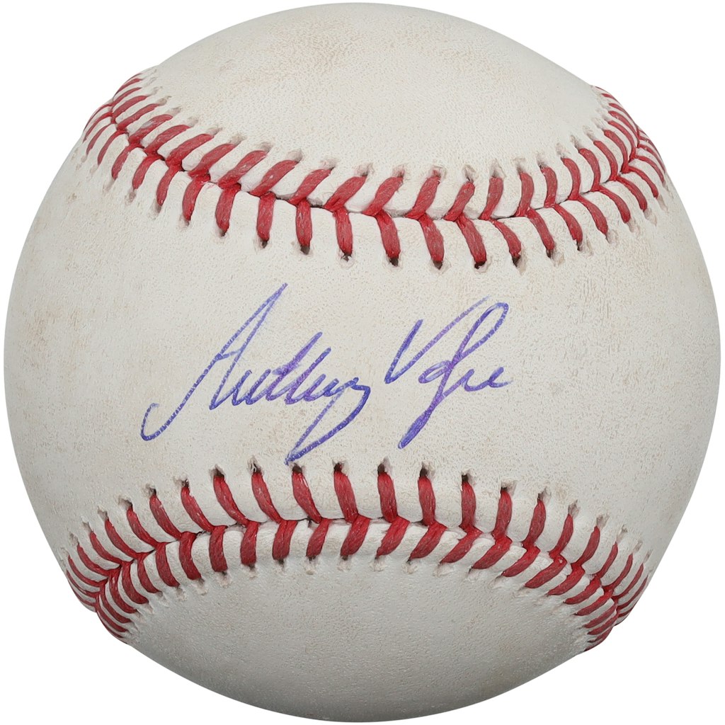 Anthony Volpe Autographed Game-Used Baseball: $749.99 Anthony Volpe Autographed Game-Used Baseball: $749.99