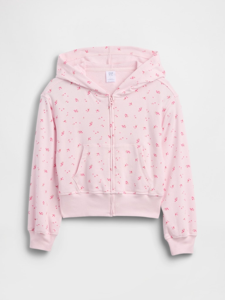 Kids Relaxed Print French Terry Zip Hoodie: $17.99 Kids Relaxed Print French Terry Zip Hoodie: $17.99