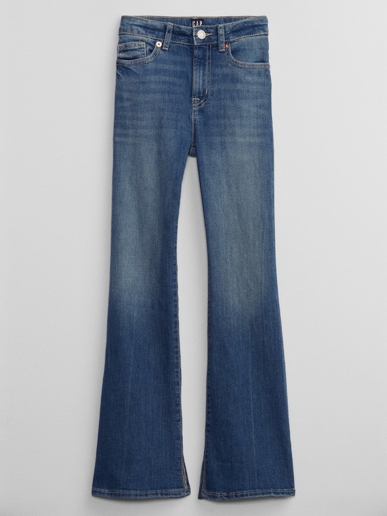 Kids High Rise '70s Flare Jeans: $21.99