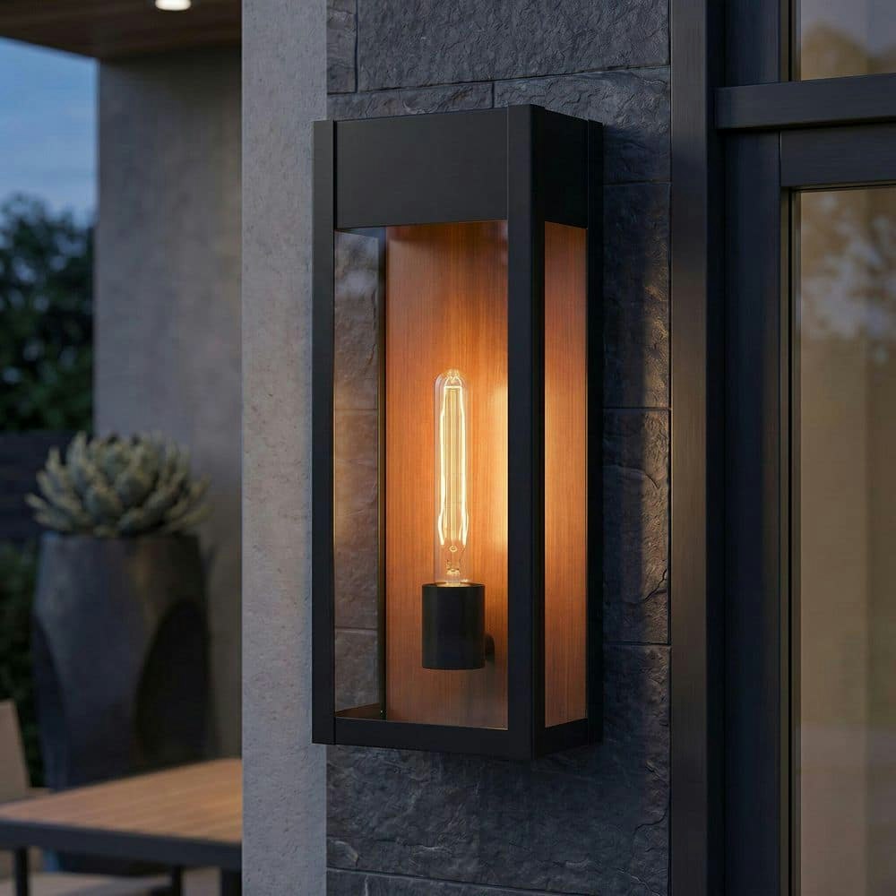 Maren 7.5 in. 1-Light Outdoor Wall Lantern Sconce: $219.99