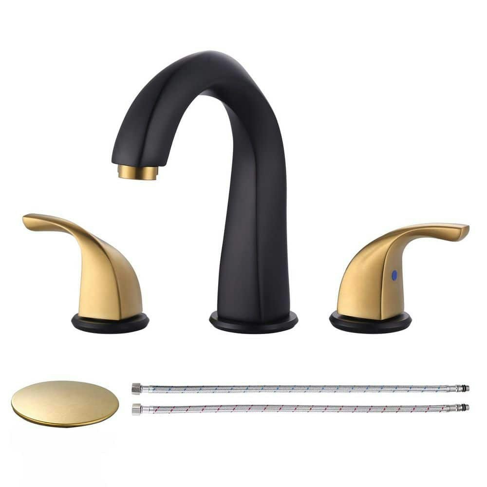 8 in. Widespread Double Handle Bathroom Faucet: $108.99 8 in. Widespread Double Handle Bathroom Faucet: $108.99