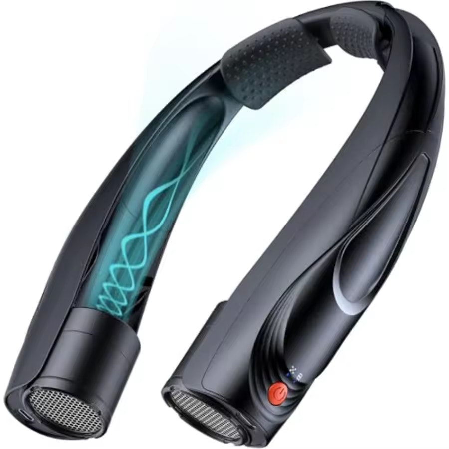 Portable Neck Fan w/ 6000mAh Battery: $37 Portable Neck Fan w/ 6000mAh Battery: $37
