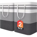 2-Pack Large Collapsible Waterproof Laundry Baskets for $27 + free shipping
