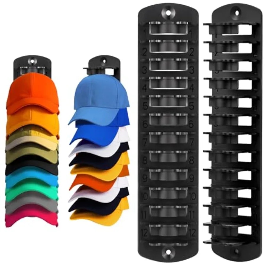 Hat Organizer for Baseball Caps 2-Pack: $12 Hat Organizer for Baseball Caps 2-Pack: $12