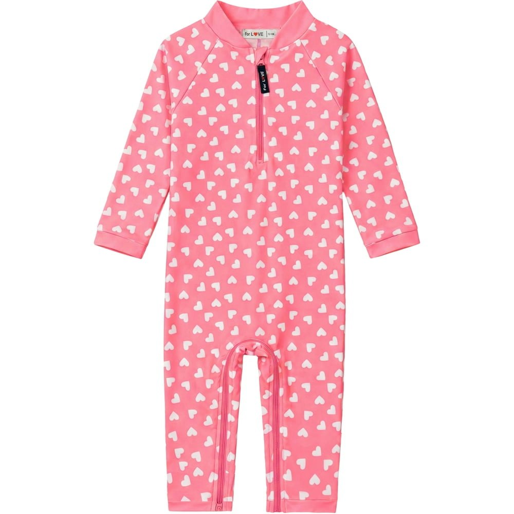 weVSwe Toddler Girls UPF 50+ Rash Guard Swimsuit: $17.99