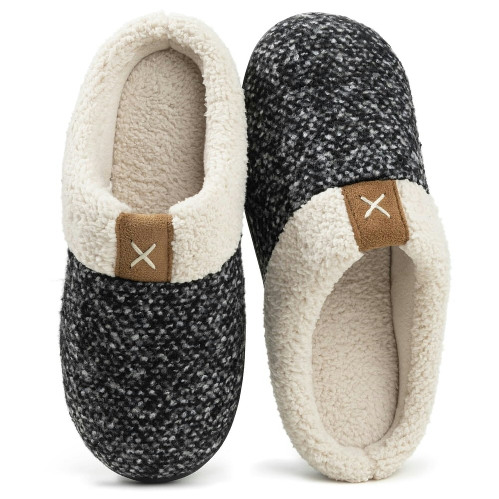 RockDove Women's Knit Sherpa Lined Slipper: $11.99