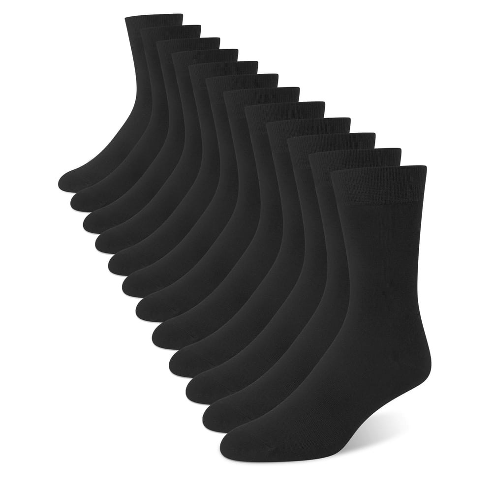 Loritta Men's Cotton Dress Socks 6-Pack: $10.99 Loritta Men's Cotton Dress Socks 6-Pack: $10.99