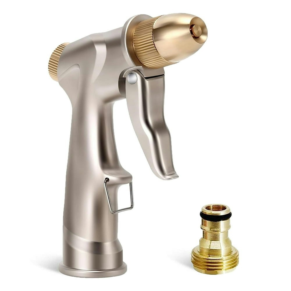Ogednac Heavy Duty Metal Garden Hose Nozzle: $15.29