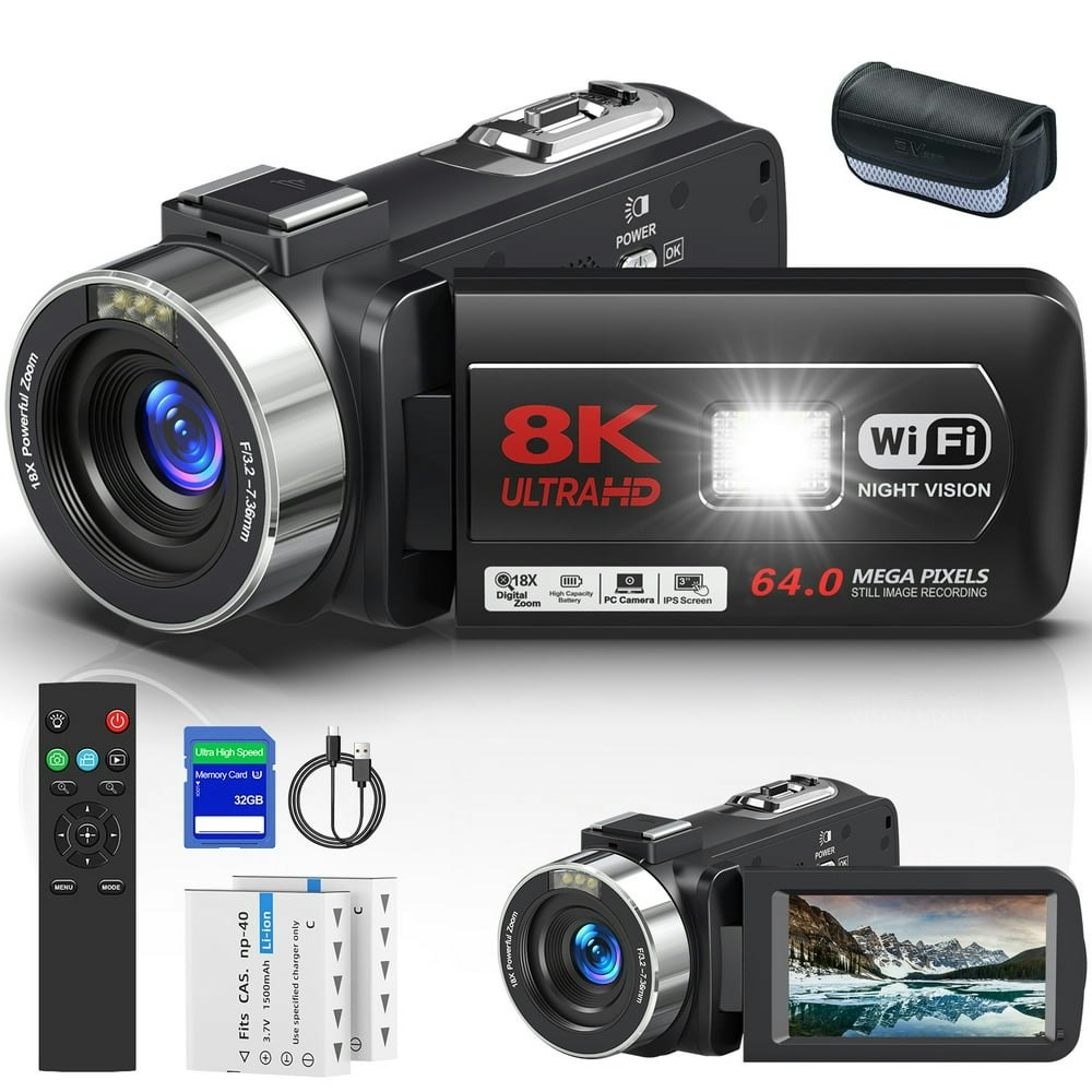 Marvue 8K Video Camera: $116.89 Marvue 8K Video Camera: $116.89