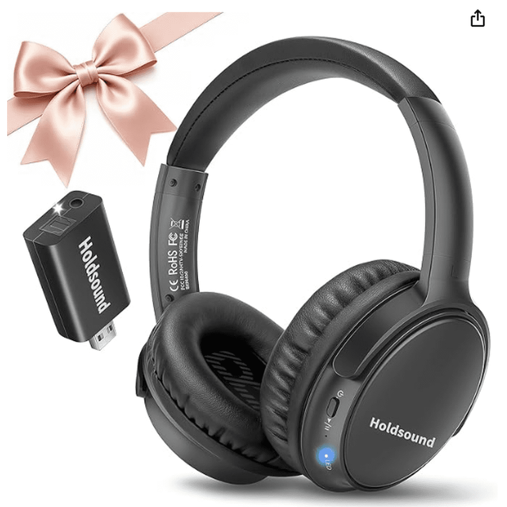 Holdsound BKM400 Wireless TV Headphones w/ Bluetooth USB Transmitter: $51.29 Holdsound BKM400 Wireless TV Headphones w/ Bluetooth USB Transmitter: $51.29