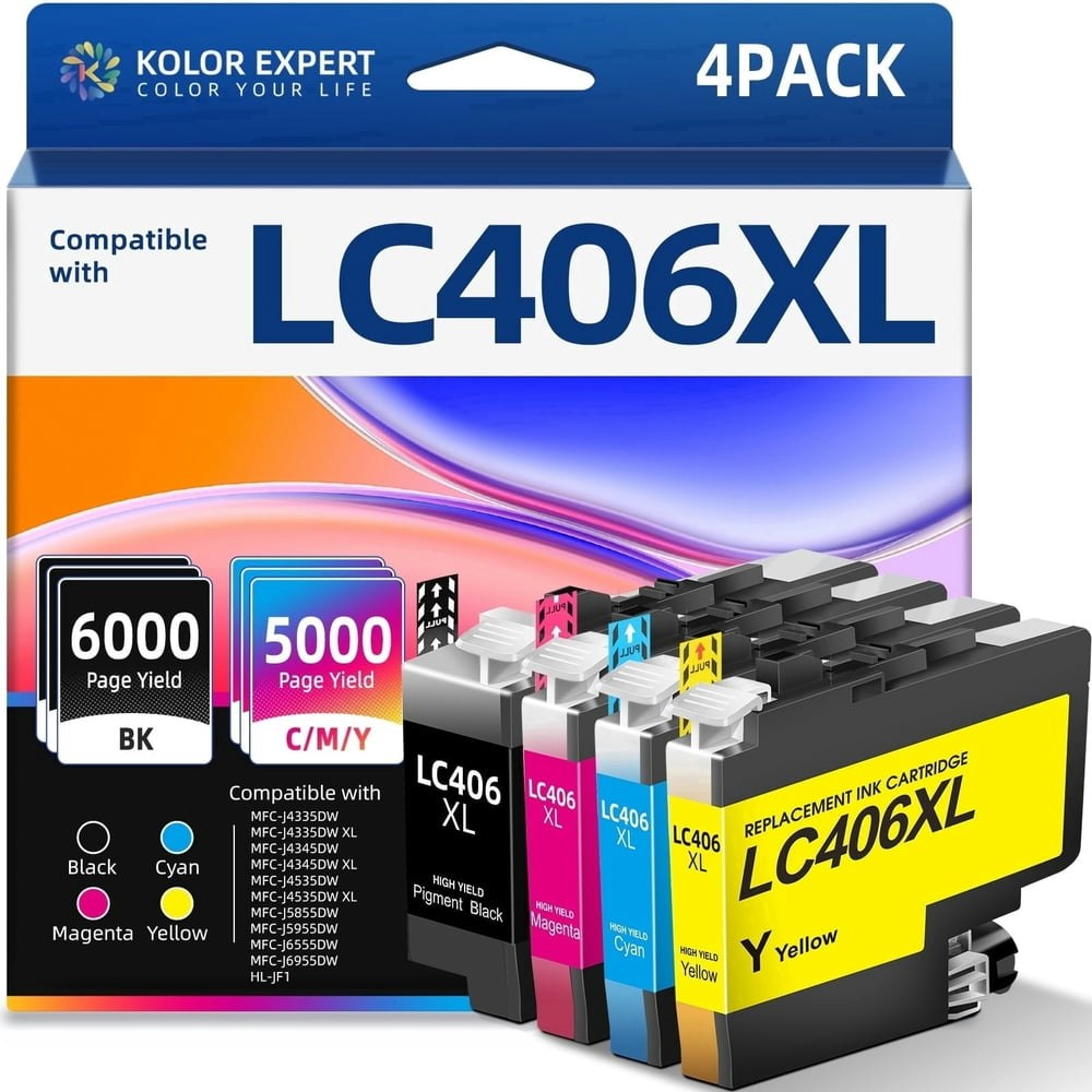 LC406 Ink Cartridge 4-Pack: $22.89 LC406 Ink Cartridge 4-Pack: $22.89
