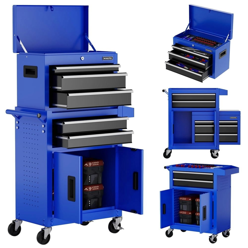 Workpro 20-inch 5-Drawer Rolling Tool Chest: $149.99 Workpro 20-inch 5-Drawer Rolling Tool Chest: $149.99