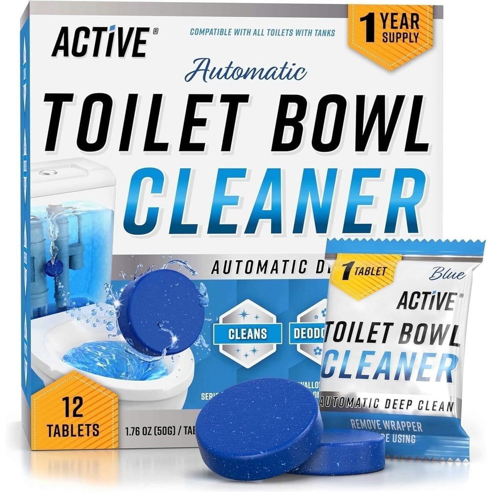 Active 12-Count Toilet Bowl Cleaner Tablets: $11 w/ Subscribe & Save