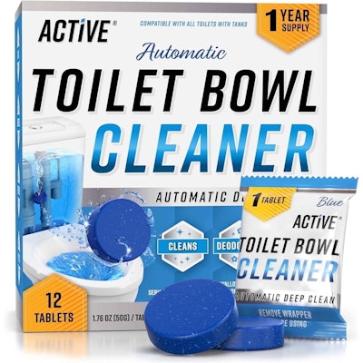 Active 12-Count Toilet Bowl Cleaner Tablets for $11 w/ Subscribe & Save + free shipping w/ Prime