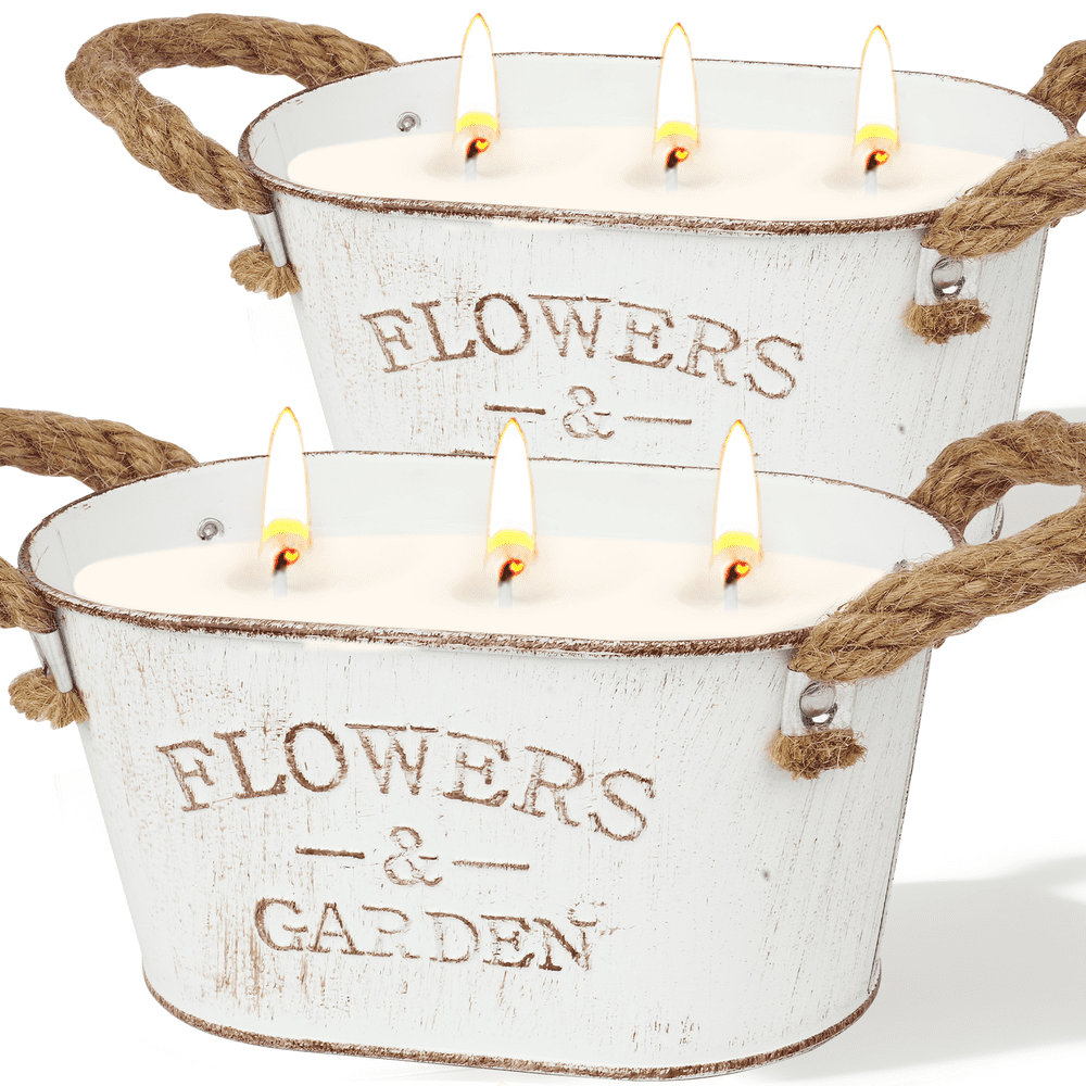 Giphtpoeet Citronella Candles 2-Pack 12 oz Each: $19.99