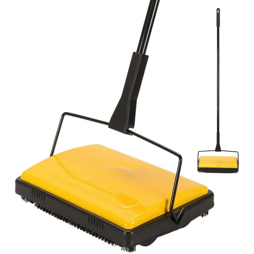 Eyliden Manual Hand Push Carpet Sweeper: $18.99 Eyliden Manual Hand Push Carpet Sweeper: $18.99