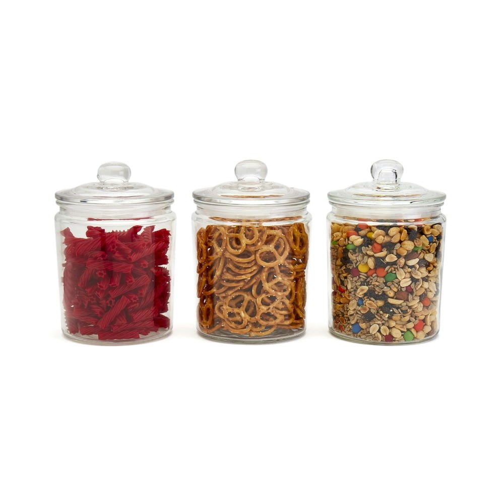 Mason Craft & More 3-Pack Glass Apothecary Jars 2 Liter: $39.99