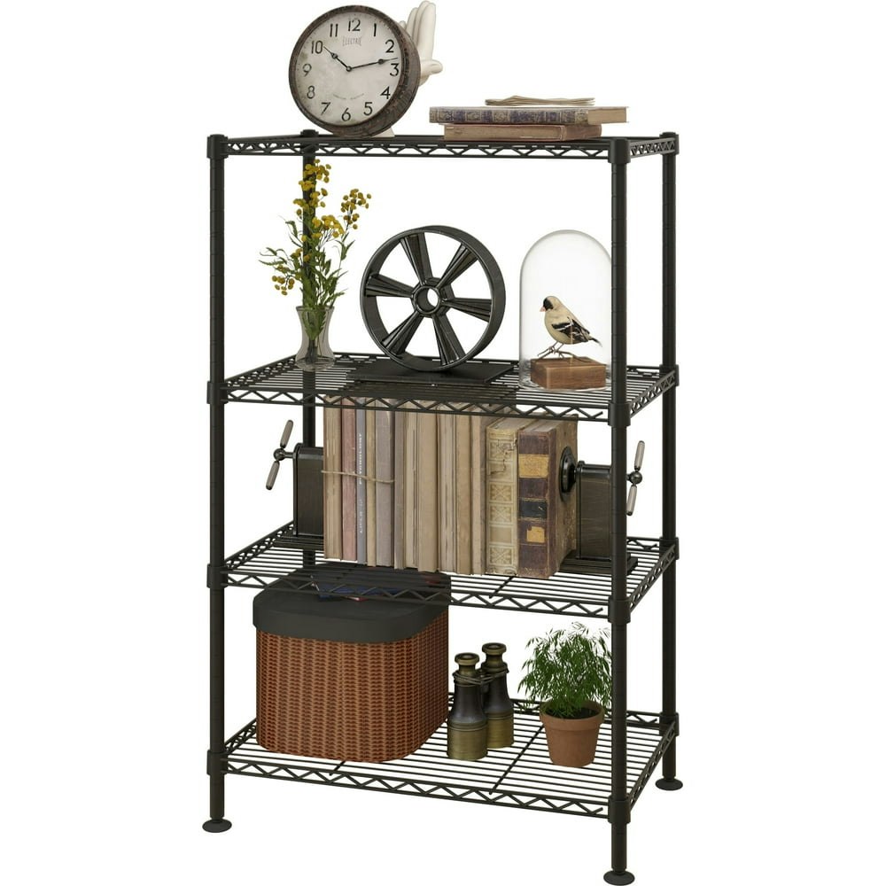 Ktaxon 4-Shelf Wire Shelving: $19.89 Ktaxon 4-Shelf Wire Shelving: $19.89