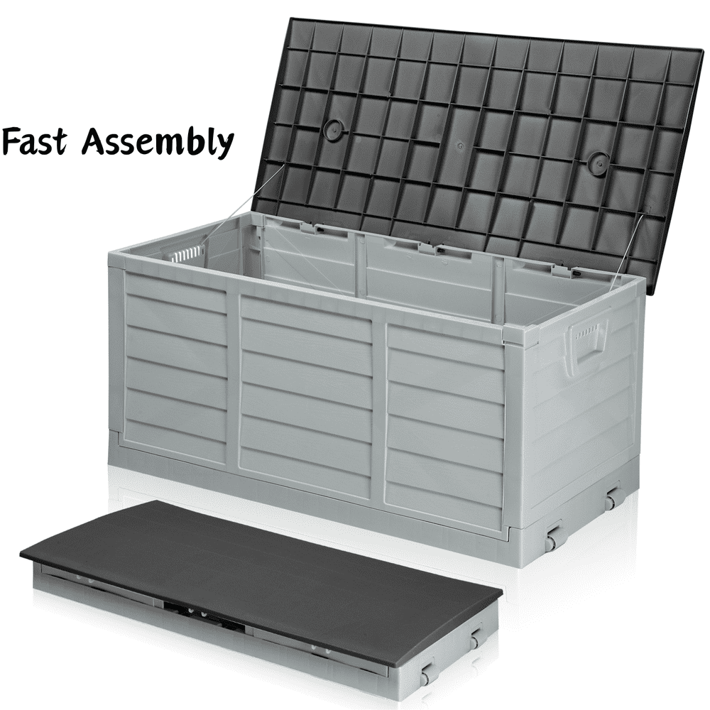 Ktaxon 75-Gallon Outdoor Storage Deck Box: $46.15 Ktaxon 75-Gallon Outdoor Storage Deck Box: $46.15