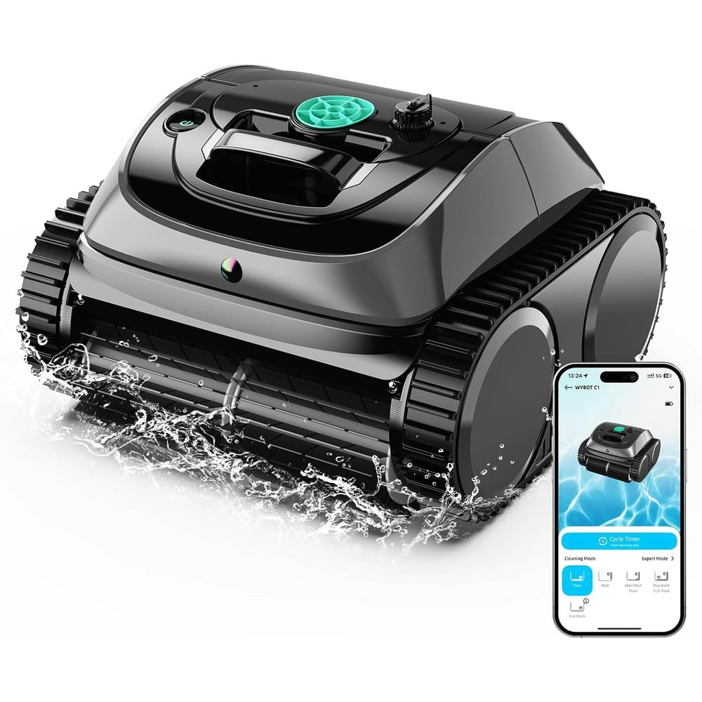 Wybot Cordless Robotic Pool Vacuum: $429.98