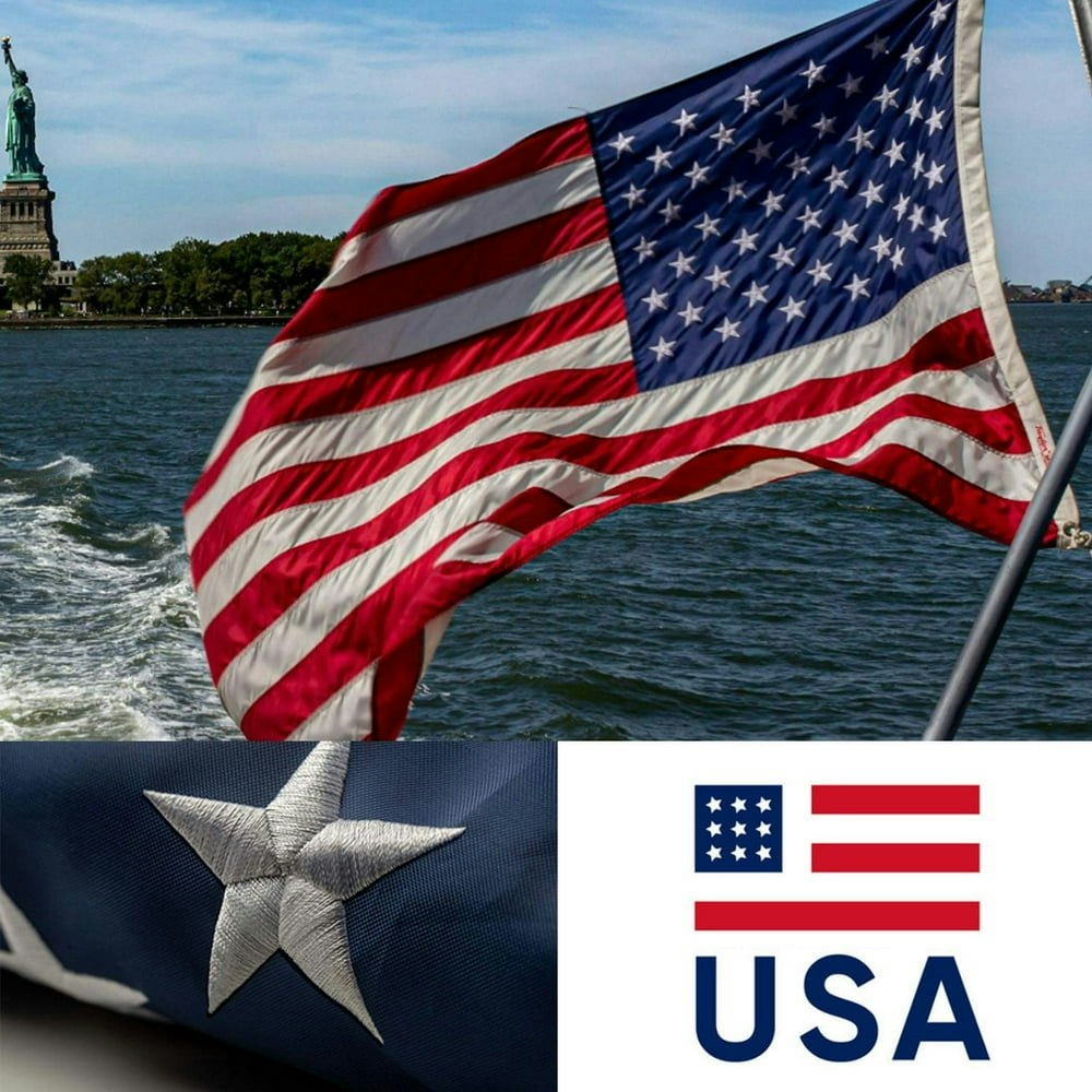 Nana Guard 3' x 5' Nylon USA Flag: $10.03